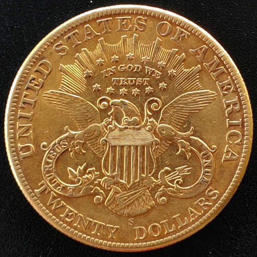 U.S./Colonial Canada XF+ 1906S Gold Liberty Head $20 Double Eagle