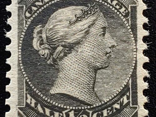 Canada #34 VFNH 1882 1/2c Small Queen