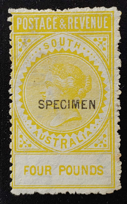 South Australia #89S Mint 1886/1896 Specimen 4 Pounds