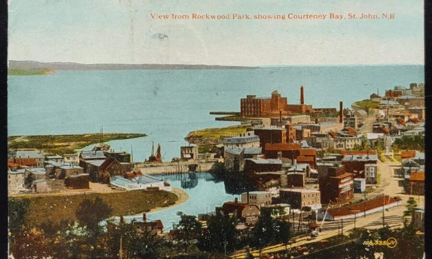 North Sydney, N.S. 23 Jul 1924 Tri-colour 6c Admiral Postcard to France