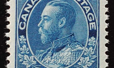 Canada #115 VFNH 1925 8c Blue Dry Printing