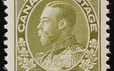 Canada #119 VFNH 1925 20c dry printing Admiral