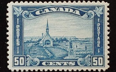 Canada #176 VFNH 1930 50c Grand Pre
