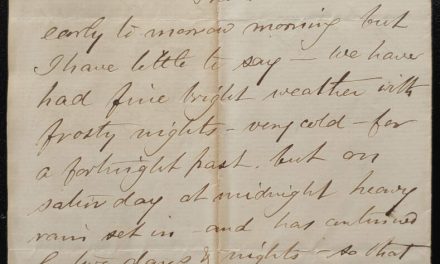 New Westminster, B.C. 18 Oct 1881 4-pg Marcus Smith Letter to wife
