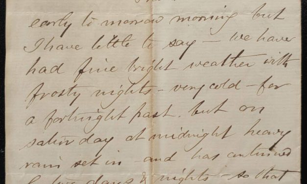 New Westminster, B.C. 18 Oct 1881 4-pg Marcus Smith Letter to wife