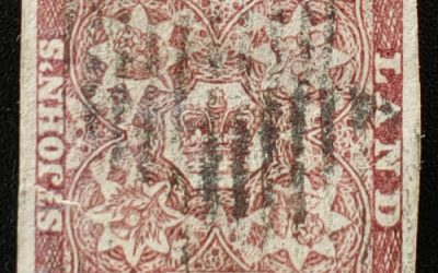 Newfoundland #1 VF Used 1d Brown Violet