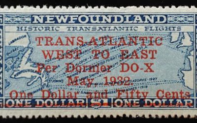 Newfoundland #C12 F/VF Never Hinged 1932 $1.50 on $1 DO-X