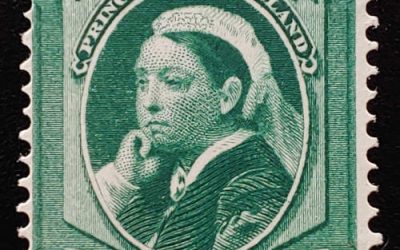 P.E.I. Fine+ Mint HR 1872 5c BABN Essay ex Gawaine Baillie