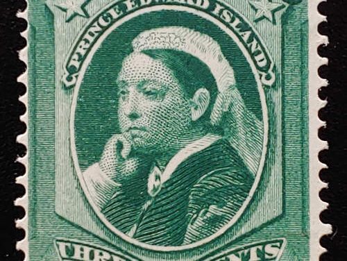 P.E.I. Fine+ Mint HR 1872 5c BABN Essay ex Gawaine Baillie