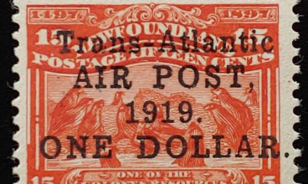 Newfoundland #C2 Fine Never Hinged 1919 $1 on 15c Airmail