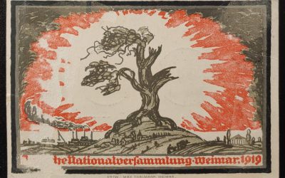 Germany #105-107 10 Jul 1919 Max Thalmann Signed Postcard, mt mk