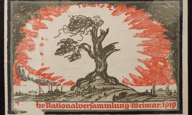 Germany #105-107 10 Jul 1919 Max Thalmann Signed Postcard, mt mk