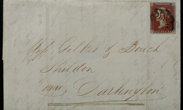 G.B. #3 6 Oct 1841 1d Red Plate 9 FLS on Wellburn page