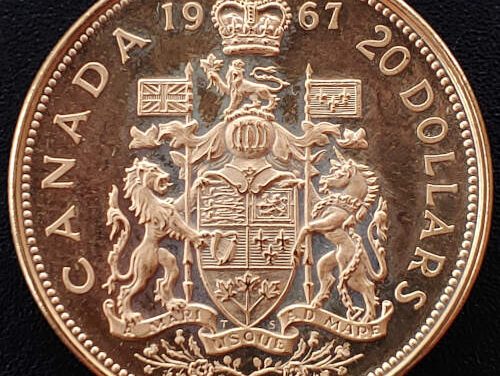 Canada Unc 1967 Centennial Gold $20 .529oz