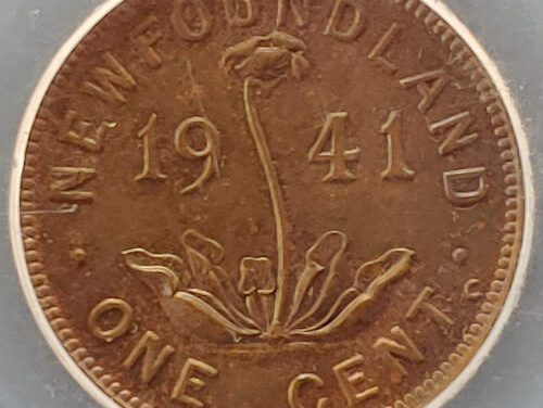 Newfoundland ICG MS64 RB 1941C George VI Cent