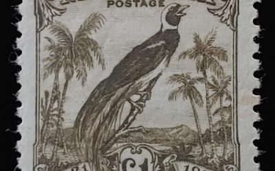 New Guinea #30 Fine+ Mint 1931 Bird of Paradise Pound