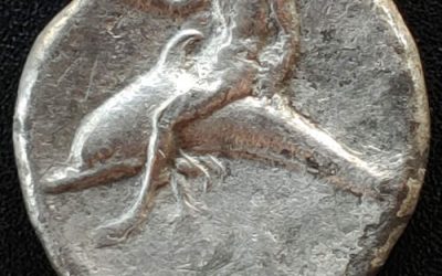 Calabria, Tarentum 385-350 BC 6.83gm Silver Nomos