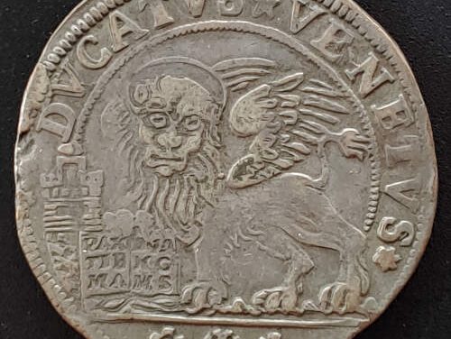 Venice VF 1775-1776 AMP Alviso Morenigo IV Silver Ducato