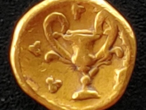 Taras 287-280 BC .7-gm Gold 1/12 Stater