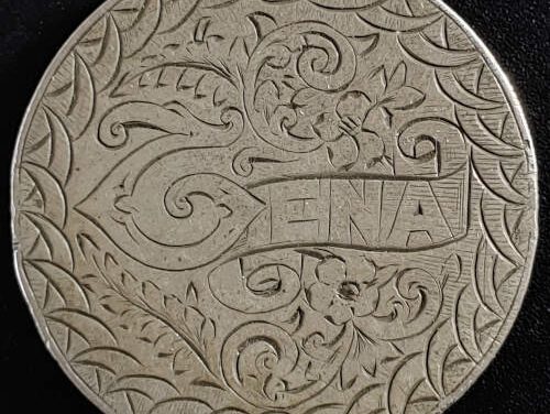 U.S.A. 1892 Love Token Silver Dollar