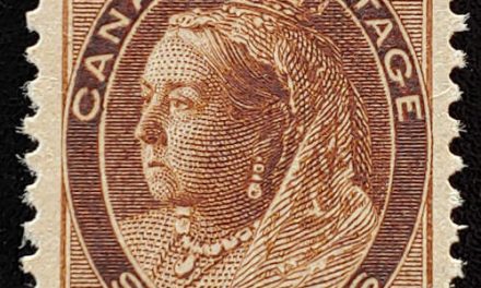 Canada #80 VF Mint 6c Brown Queen Victoria Numeral