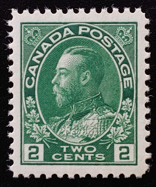 Canada #107 VFNH 2c Admiral $150