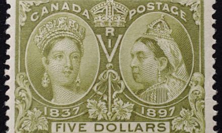 Canada #65 Fine+ Mint HR 1897 $5 Jubilee