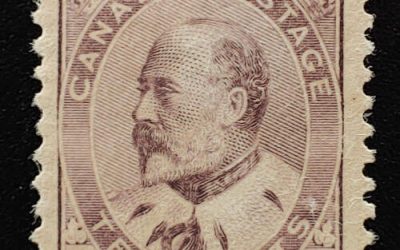 Canada #93i F/VF Mint 1903 10c Dull Lilac Edward VII