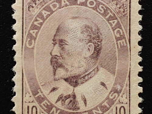 Canada #93i F/VF Mint 1903 10c Dull Lilac Edward VII