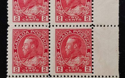 Canada #106LW Fine stamps NH LR 2c Inverted Type C Lathework Blk