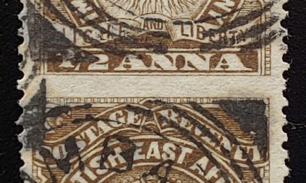 B.E.A. #14d Fine 16 Ja 1894 Used 1/2a Perf by Imperf Pr, pf cc