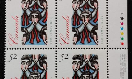 Canada #1534ii VFNH UR 1994 52c Unissued Plate Block (4)