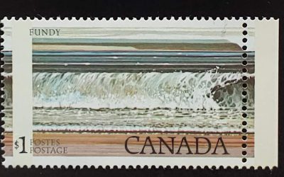 Canada #726 Never Hinged 1979 $1 Shifted Impression