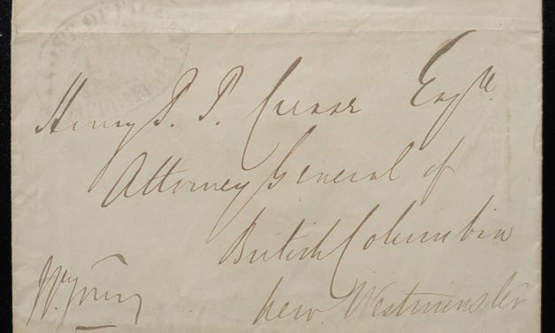 Victoria, V.I. Nov 1862 P.O. Paid Oval Stampless Cover, ex Wellburn