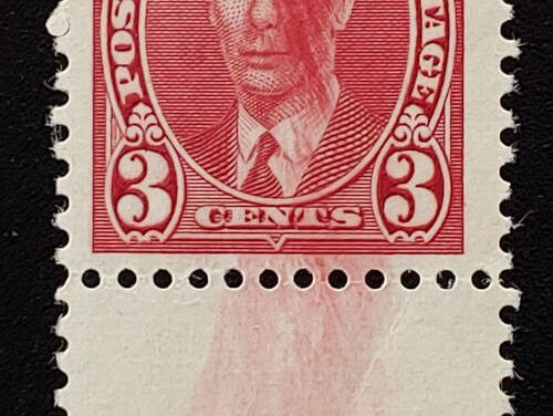 Canada #233 Never Hinged 1937 3c George VI Smear Variety