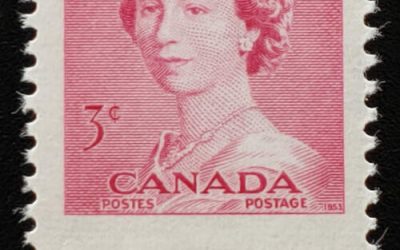 Canada #327 Never Hinged 1953 3c Dramatic Misperf