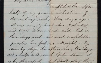 Savonas Ferry Lake Kamloops 24 Oct 1882 3-pg Marcus Smith letter