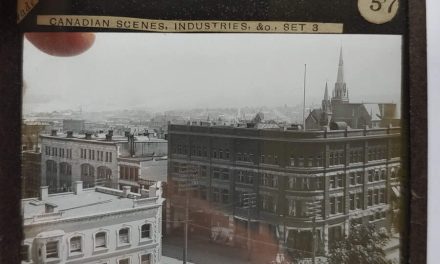 Vancouver, B.C. 3.25×3.25″ 1913 Magic Lantern Slide incl H.B.C. etc.