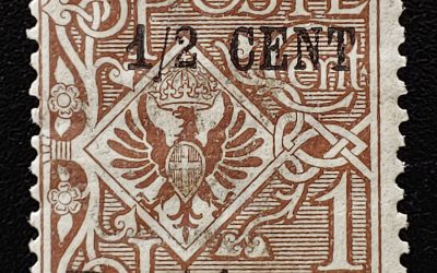 China-Italian Offices #22 Fine Mint HR 1/2c
