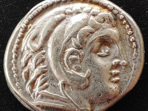 Alexander the Great 17.21gm Silver Tetradrachm, Amphipolis mint, 315-294 BC