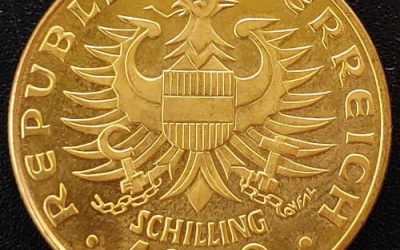Austria Proof 1976 first issue Babenburg 100 Schilling Gold .3881oz