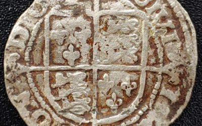 Edward VI coinage in the name of Henry VIII 1547-1551 1.97gm Groat