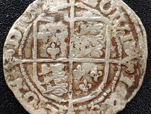 Edward VI coinage in the name of Henry VIII 1547-1551 1.97gm Groat