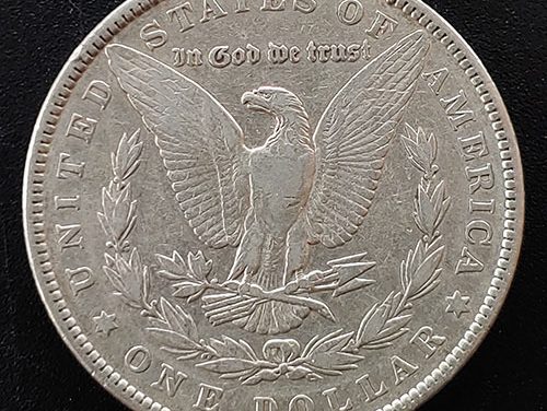U.S.A. VF+ 1883 Morgan Silver Dollar .77344oz ASW