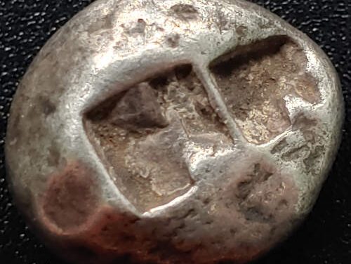 Lydia 564-539 BC 10.41gm King Croesus Silver Stater