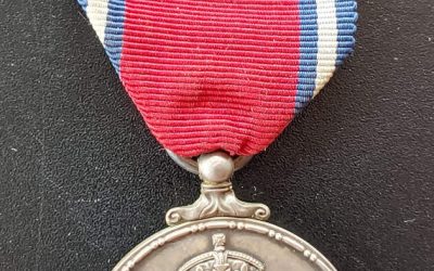 George V Silver Jubilee Medal and ribbon