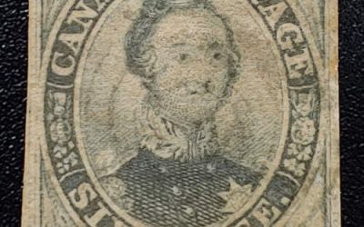 Canada #5 Fine Used 1855 6d Albert