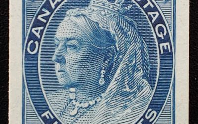 Canada #79P VF 1899 5c Plate Proof only 496 printed