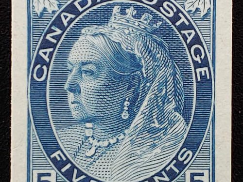 Canada #79P VF 1899 5c Plate Proof only 496 printed