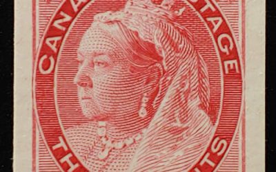 Canada #78P VF 1898 3c Plate Proof, only 459 printed